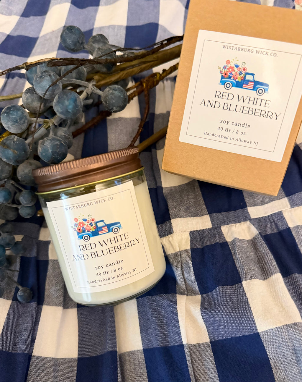 8 ounce soy candle