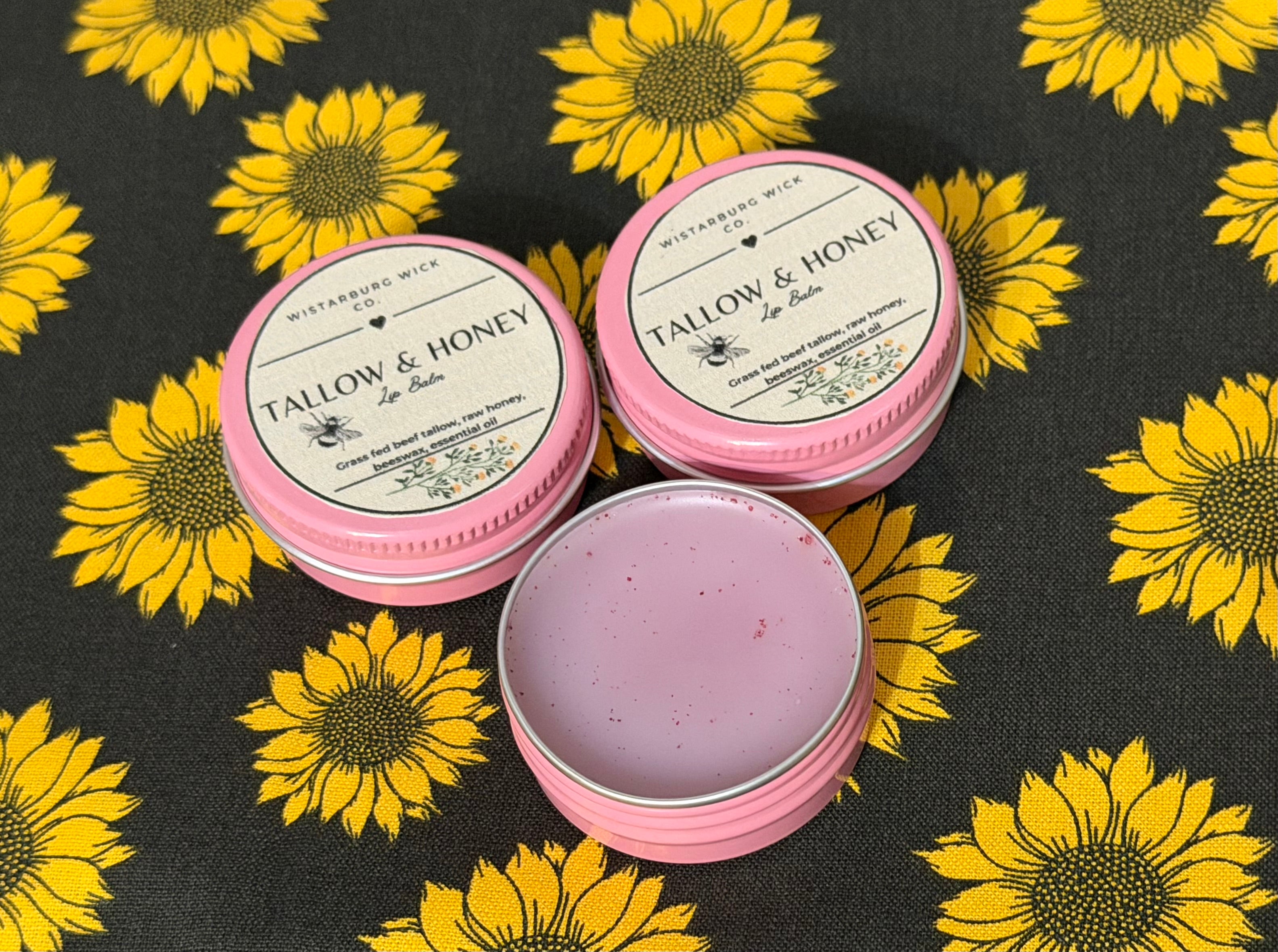 Tallow & Honey lip balm